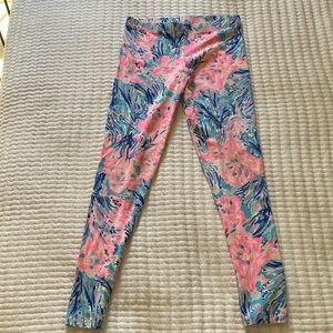 Lilly Pulitzer Girls Kids Leggings size XL excellent condition!